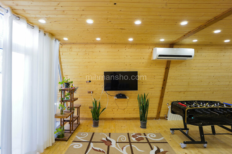 کلبه سوئیسی دوبلکس دوخواب میثم در بندر انزلی