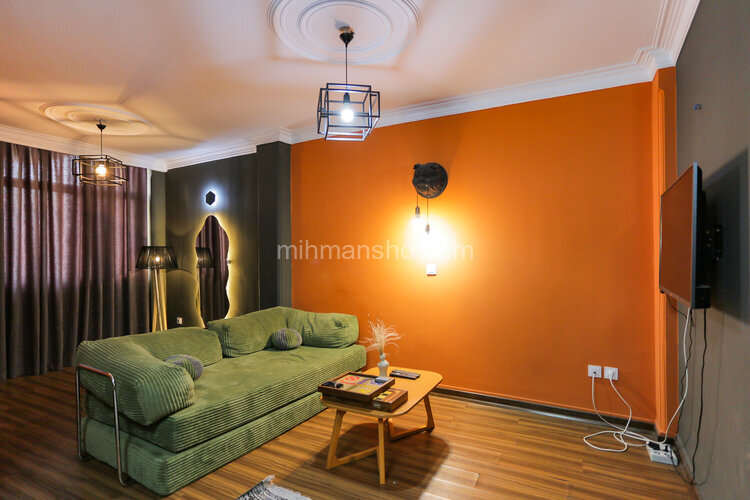 آپارتمان مبله تک خواب لاولی روم 4 در انقلاب