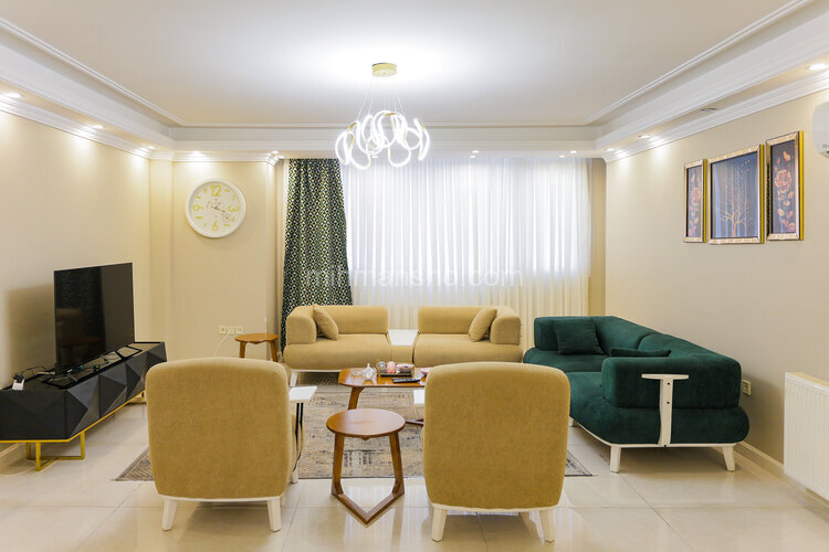 آپارتمان مبله دو خواب طبقه دوم در سعادت آباد