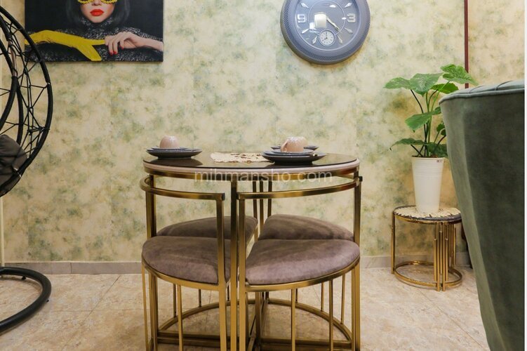 آپارتمان مبله تکخواب 4 در زعفرانیه