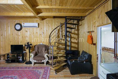 کلبه دوبلکس دو خواب در روستا طاسکوه