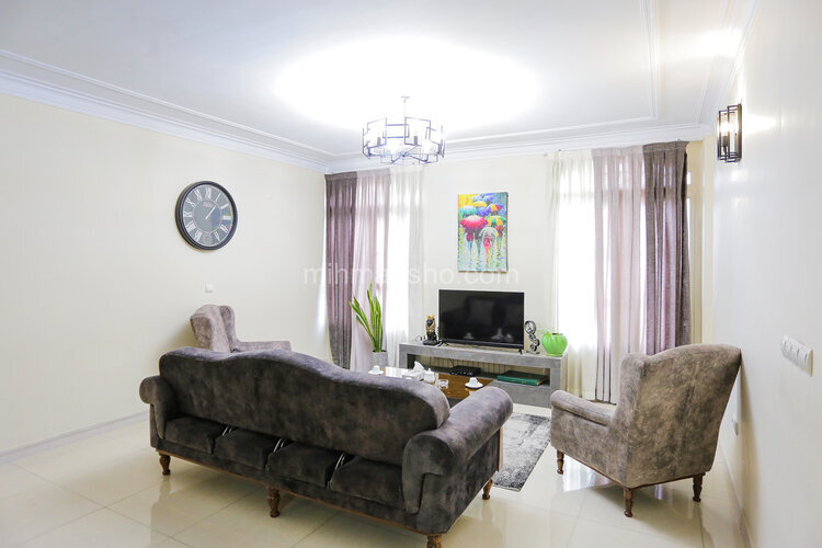 آپارتمان مبله دو خواب بیلیارد اشرفی اصفهانی کد (02)