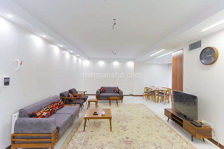 آپارتمان مبله دوخواب  مهر 5 در شهران شمالی