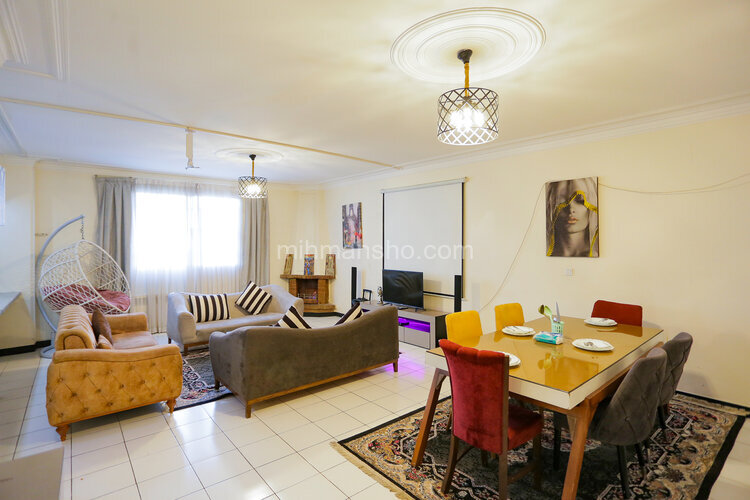 آپارتمان مبله سه خواب بیلیارد دار الوند در مرزداران