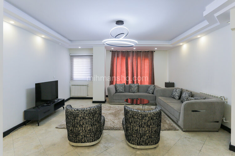 آپارتمان مبله 110 متری  دوخواب 6 در قلندری شمالی