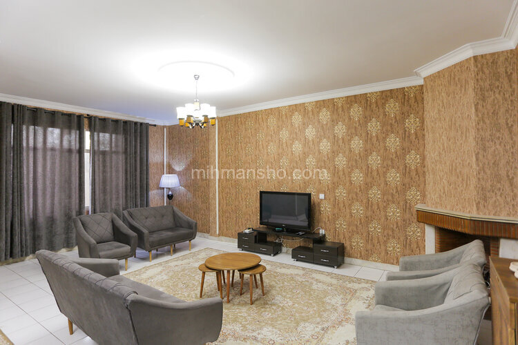 آپارتمان مبله دوخواب واحد 2 در آیت الله کاشانی