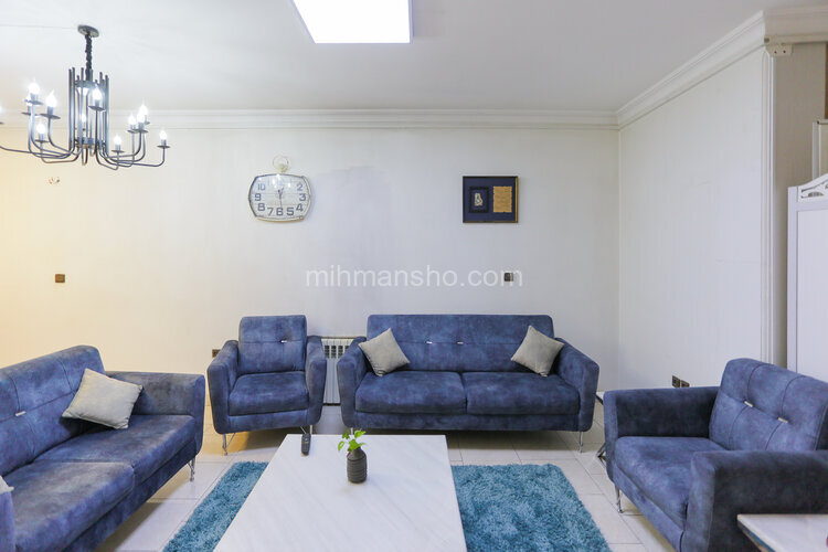 آپارتمان مبله تکخواب همکف در میدان ولیعصر