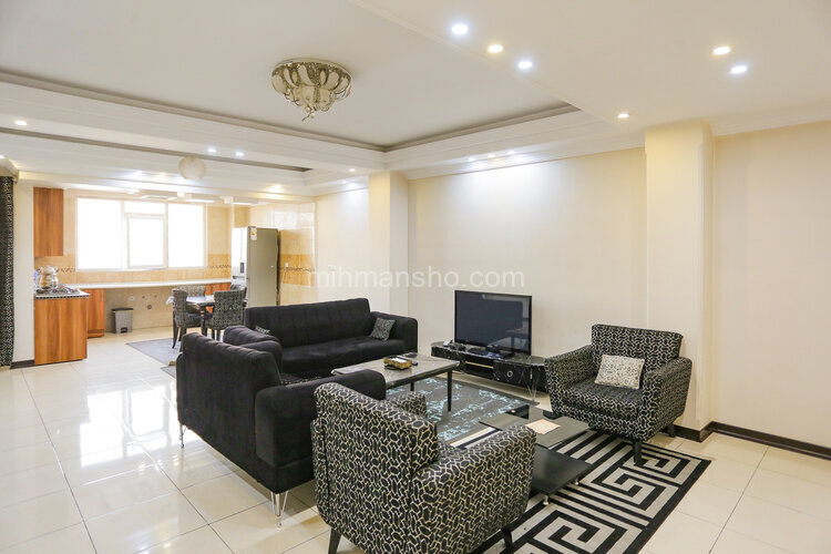 آپارتمان مبله دوخواب 42 در استاد معین