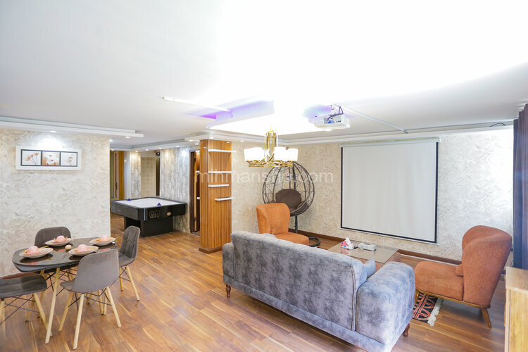 آپارتمان مبله دوخواب 1 در اقدسیه با جکوزی