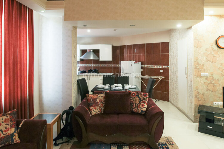 واحد تکخواب 02 در هتل آپارتمان در کیش