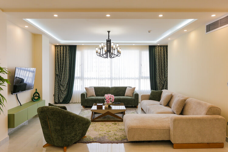 آپارتمان مبله 3 خواب لوکس B در ظفر