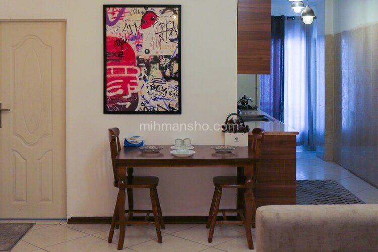 آپارتمان مبله تکخواب شانا 17 در شهرک نفت