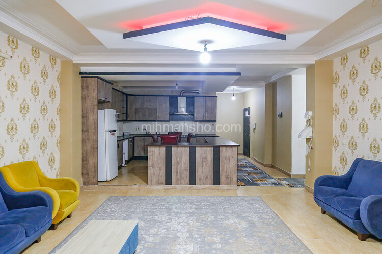 آپارتمان مبله دوخواب 7  امید یک در قشم