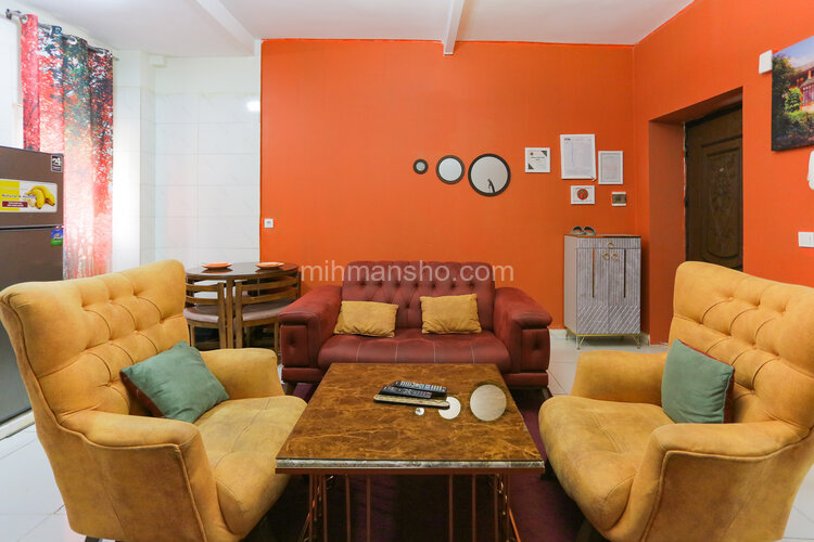 آپارتمان تکخواب مبله 1 در خیابان پلیس