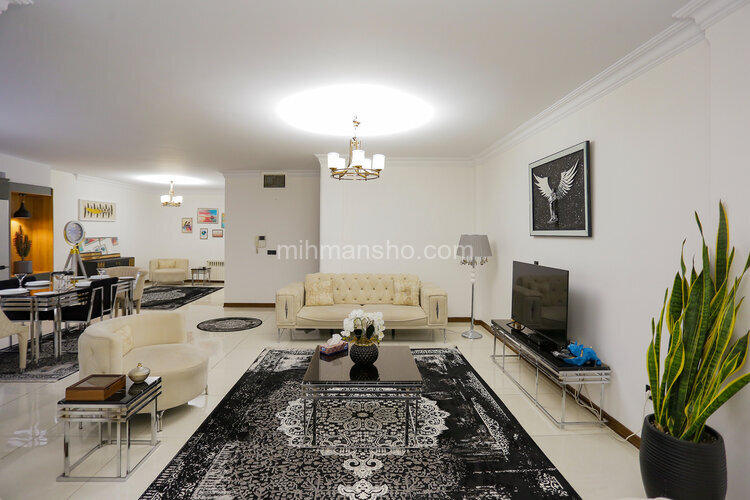 آپارتمان مبله دو خواب پیوند در سعادت آباد