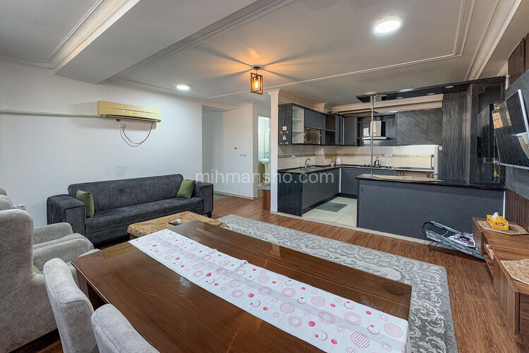 آپارتمان مبله دوخواب لوکس سام ایسلند در قشم