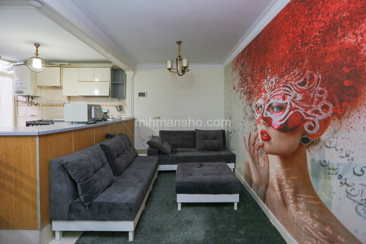 آپارتمان مبله تک‌خواب در سعادت آباد