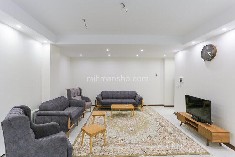 آپارتمان مبله دوخواب  مهر 6 در شهران شمالی