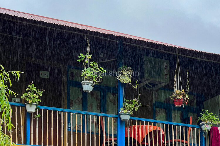 کلبه چوبی تکخواب مبله (2) در ماسال