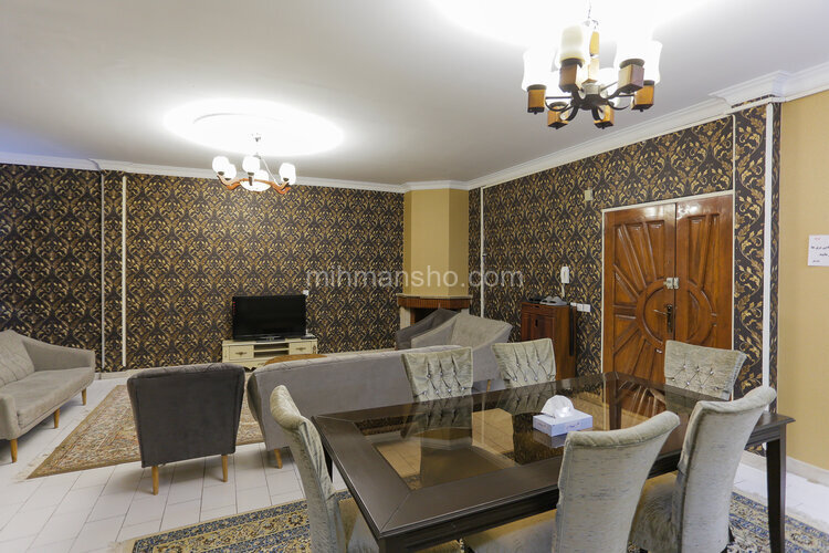 آپارتمان مبله دوخواب واحد 8 در آیت الله کاشانی