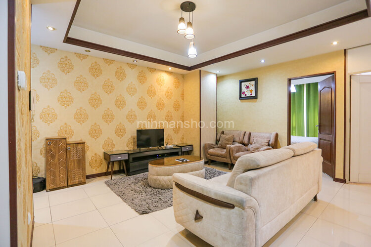 آپارتمان مبله دو خواب درمحدوده فاطمی تهران