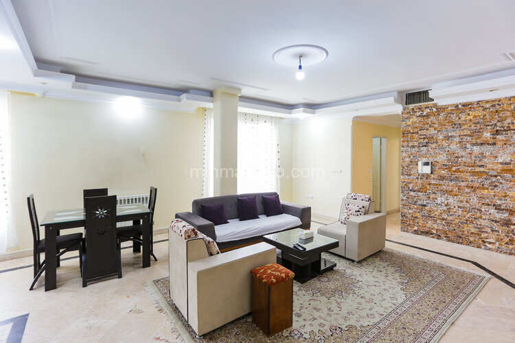 آپارتمان مبله دو خواب طبقه 3 در جنت آباد جنوبی