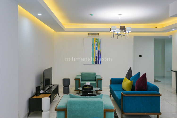 آپارتمان دو خواب مبله اکبری در طرشت