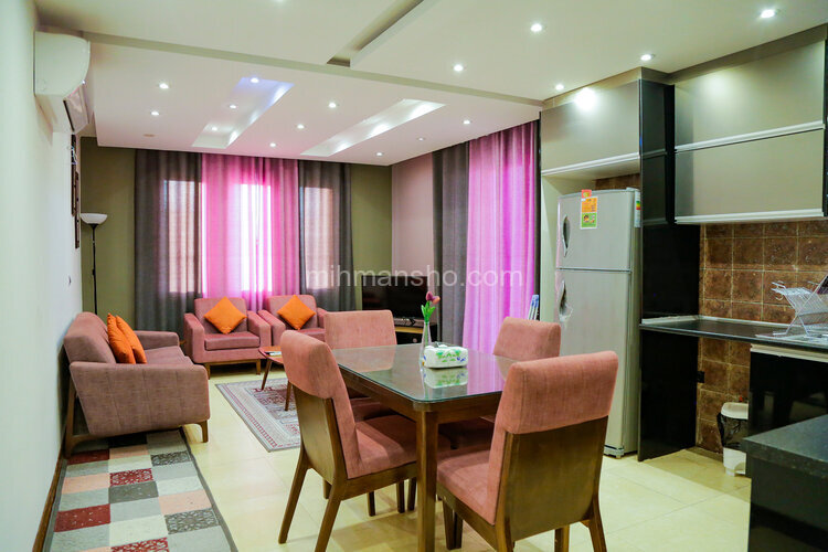 آپارتمان مبله دو خواب در کیش