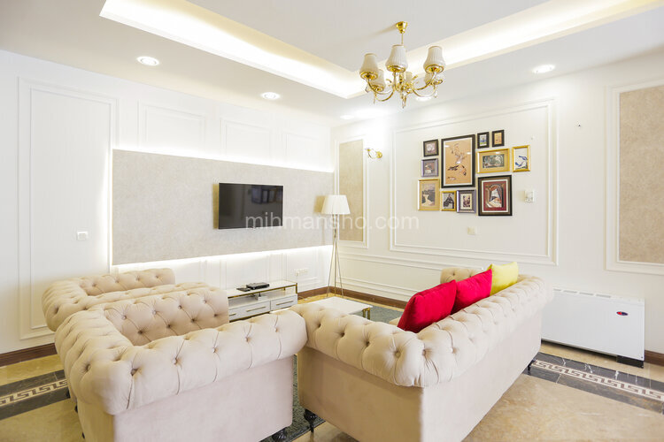 آپارتمان یک خوابه تیپ نئوکلاسیک 2 در میرداماد