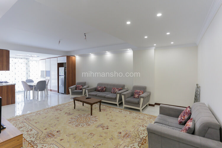 آپارتمان مبله دوخواب مهر 12 در شهران شمالی