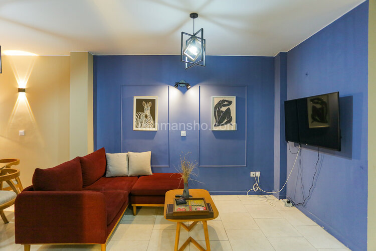 آپارتمان مبله تک خواب لاولی روم 2 در انقلاب