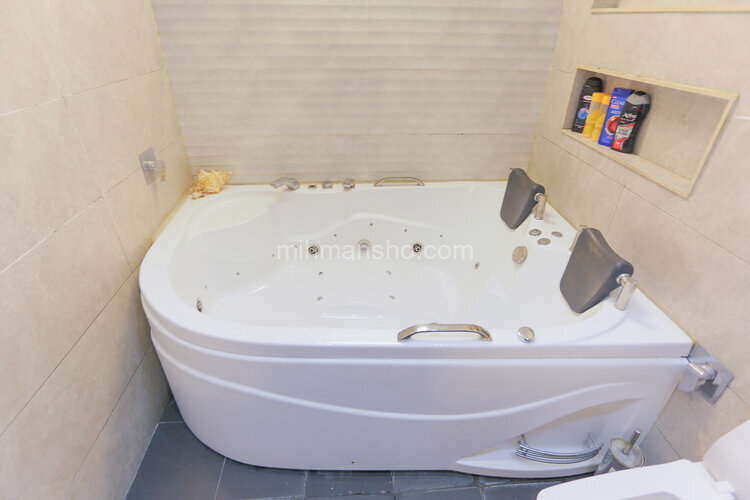 آپارتمان مبله تکخواب جکوزی دار در سعادت آباد