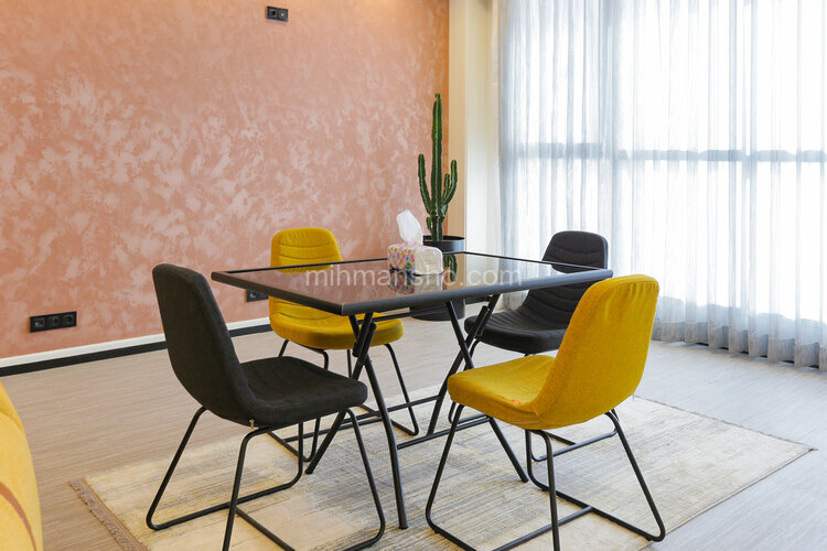 آپارتمان مبله دوخواب در سعادت آباد