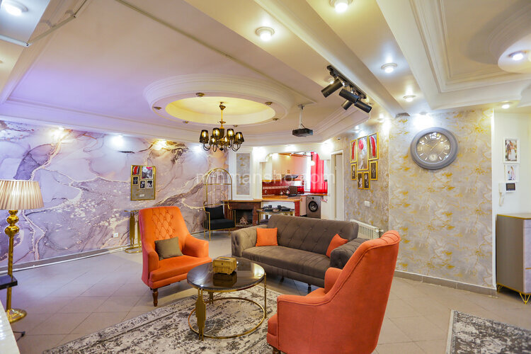 آپارتمان مبله دوخواب لوکس جکوزی دار 2 در سعادت آباد