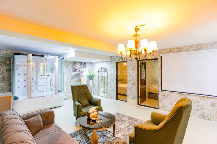 آپارتمان مبله دوخواب لوکس جکوزی دار در سعادت آباد