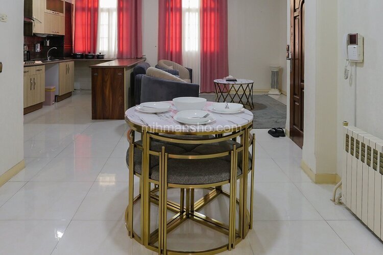 آپارتمان مبله دوخواب 4 در شهرک گلستان