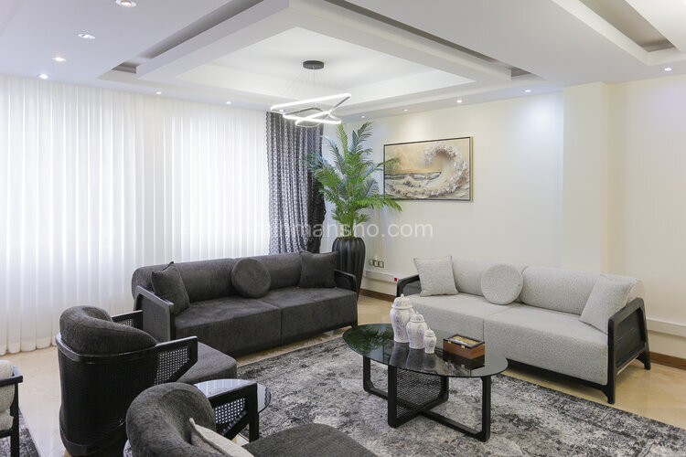 آپارتمان مبله دوخواب فول فرنیش لوکس در سعادت آباد