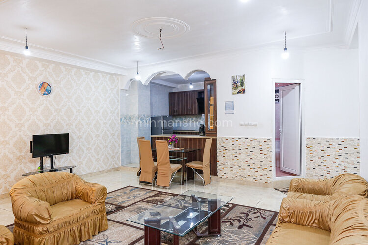 آپارتمان مبله دو خواب  2 در قشم