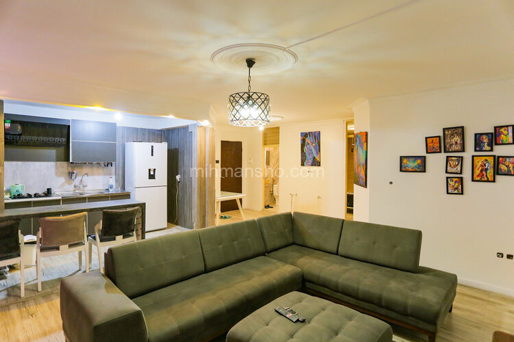 آپارتمان مبله دوخواب سپیدار 4 در سعادت آباد