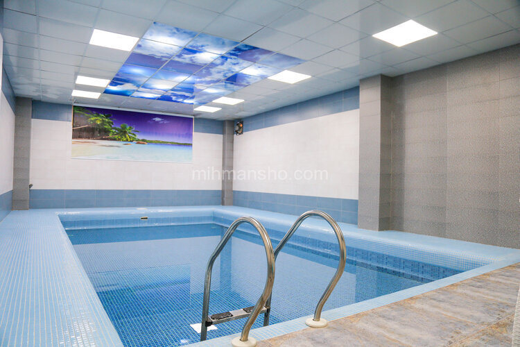 ویلا سه خواب استخرآبگرم در سفیدتمشک | استخر آبگرم سرپوشیده