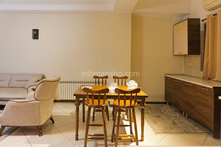 آپارتمان مبله تکخواب شانا 15 در شهرک نفت