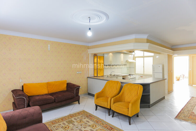 آپارتمان مبله تکخواب 3 در بلوار اباذر