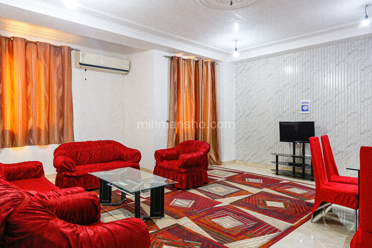 آپارتمان مبله دو خواب 1 در قشم