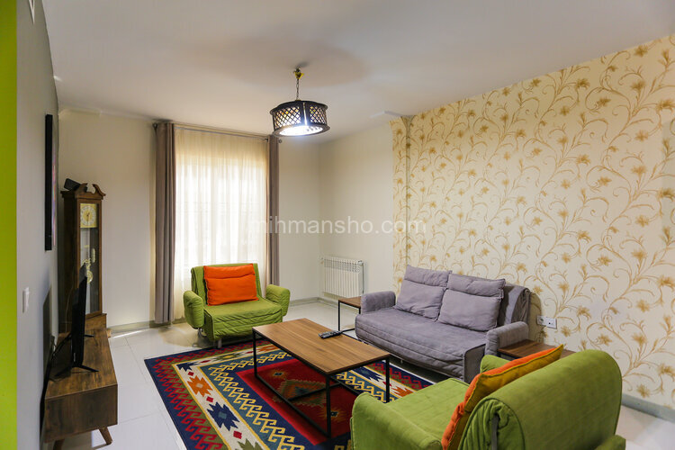 آپارتمان مبله دوخواب جنوبی در شهرک غرب